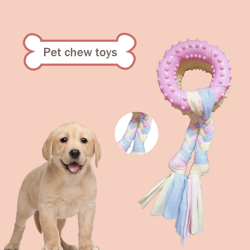 Pet Dogs Toys Chew Rubber Toys for Cat Puppy Baby Dogs Non-toxic Rubber Toy Funny Knot Toys Interactive Game