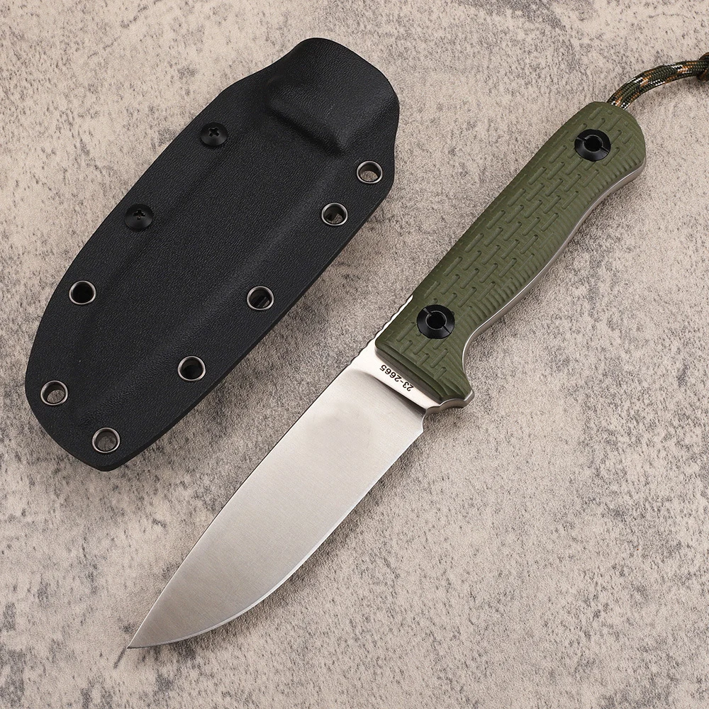 

Fixed Blade Knife Multifunction knife Aus-10 stainless steel blade G10 handle outdoor camping EDC tool With K sheath