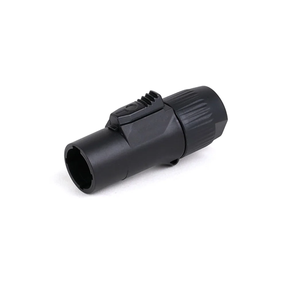 1pc Wasserdicht IP65 PowerCON Stecker Stecker Jack NAC3FX-W NAC3MX-W PA66 Material IP65 Grade Wasserdicht Schwarz/Orange Farbe