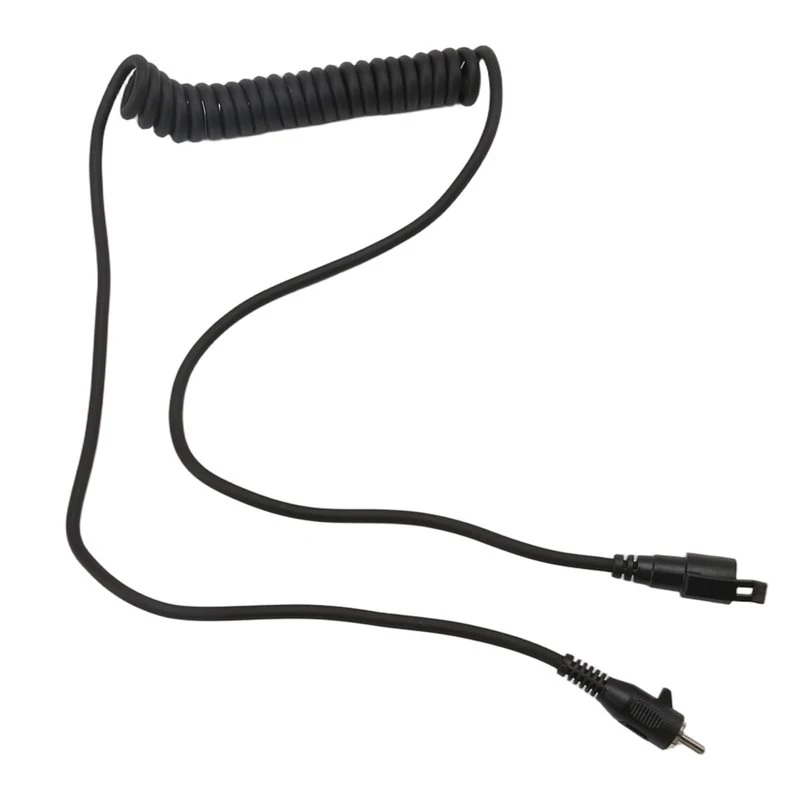 A97I-RCA Male To Female Cable , RCA Female To Ring Terminals Cold-Resistant Cable For Heating Film Anti-Fog Visor