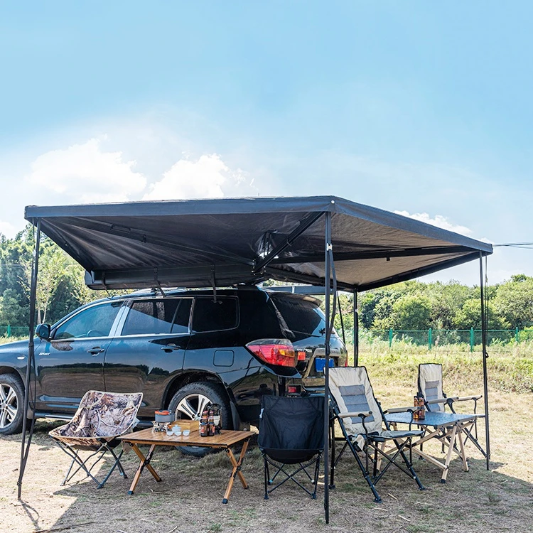 JWG-008 Outdoor 270 Degree Car Side Awning Canopy 4x4 SUV Camping Accessories Side Tent