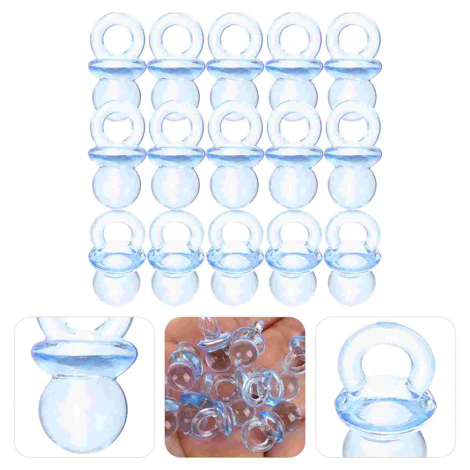 Nipple Ornaments for Kids Baby Shower Party Decoration Decorations Acrylic Child