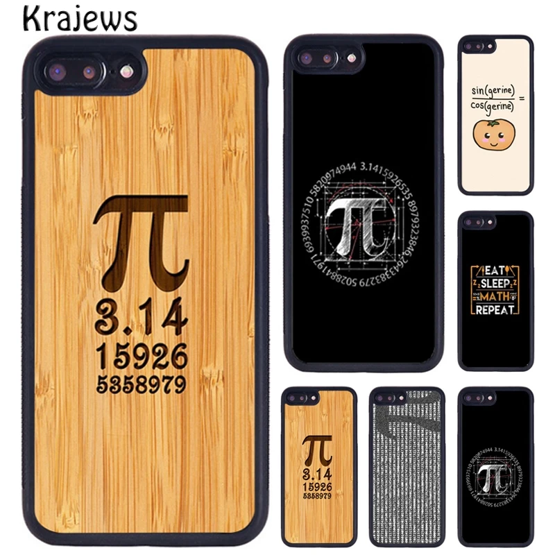 

Krajews Funny Math Formulas Equations Phone Case For iPhone 17 Air 16 15 14 11 12 13 Pro MAX Plus cover coque