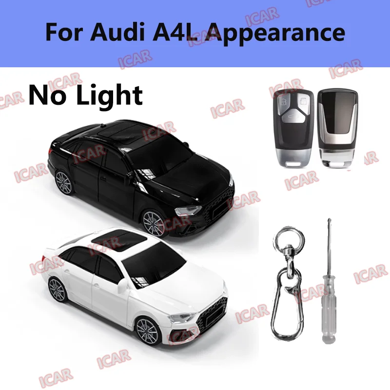 Verschiedene Automodelle für Audi A4L Q5L A6L Fernschlüsselhülle für A4 B9 A5 A6 8S 8W Q5 Q7 4M S5 TT TTS Schlüsselhalter Zubehör – Detail 2