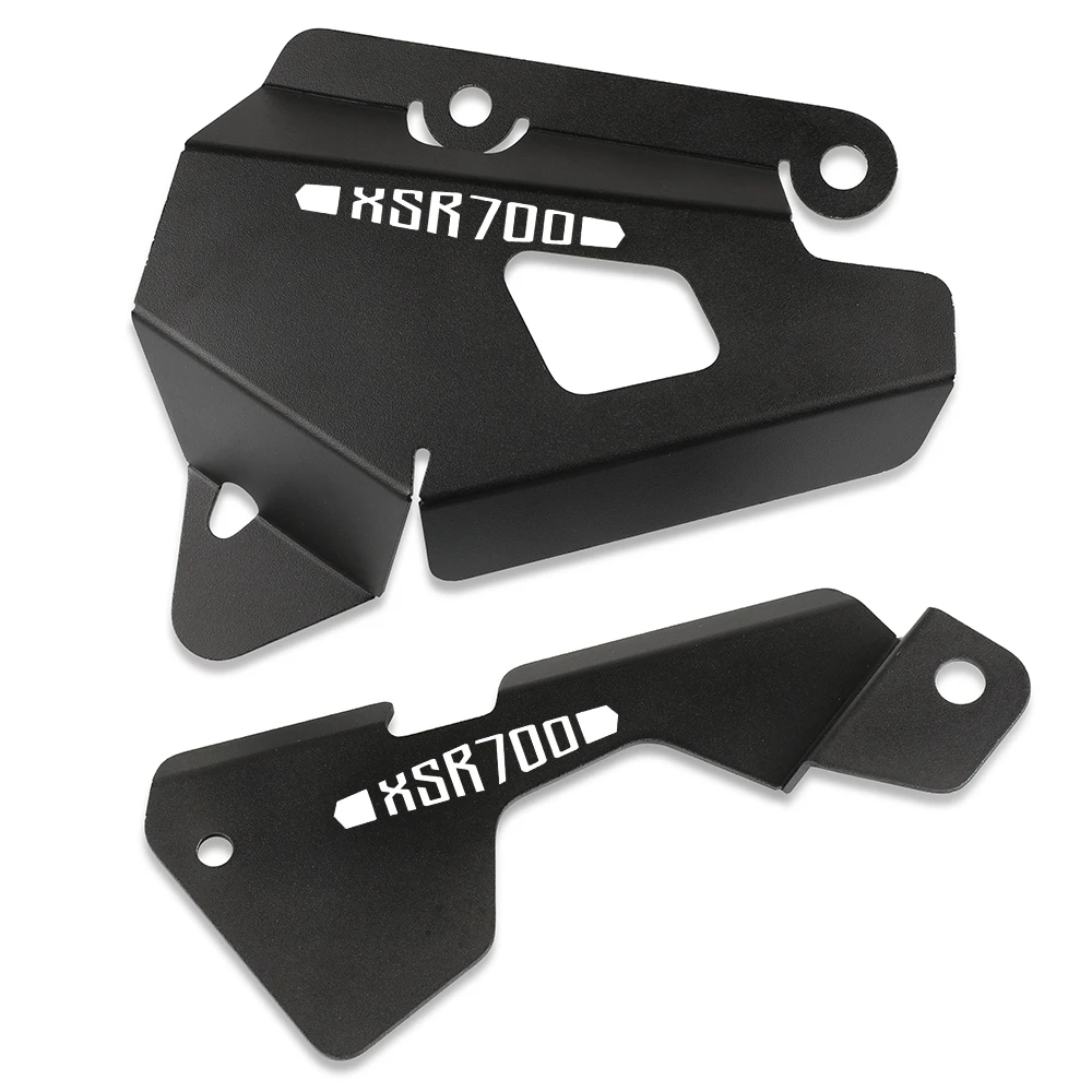 Motorcycle Accessories Rear Brake Fluid Reservoir Guard Oil Tank Cover Frame Protector For Yamaha XSR 700 XSR700 2015-2024 2024