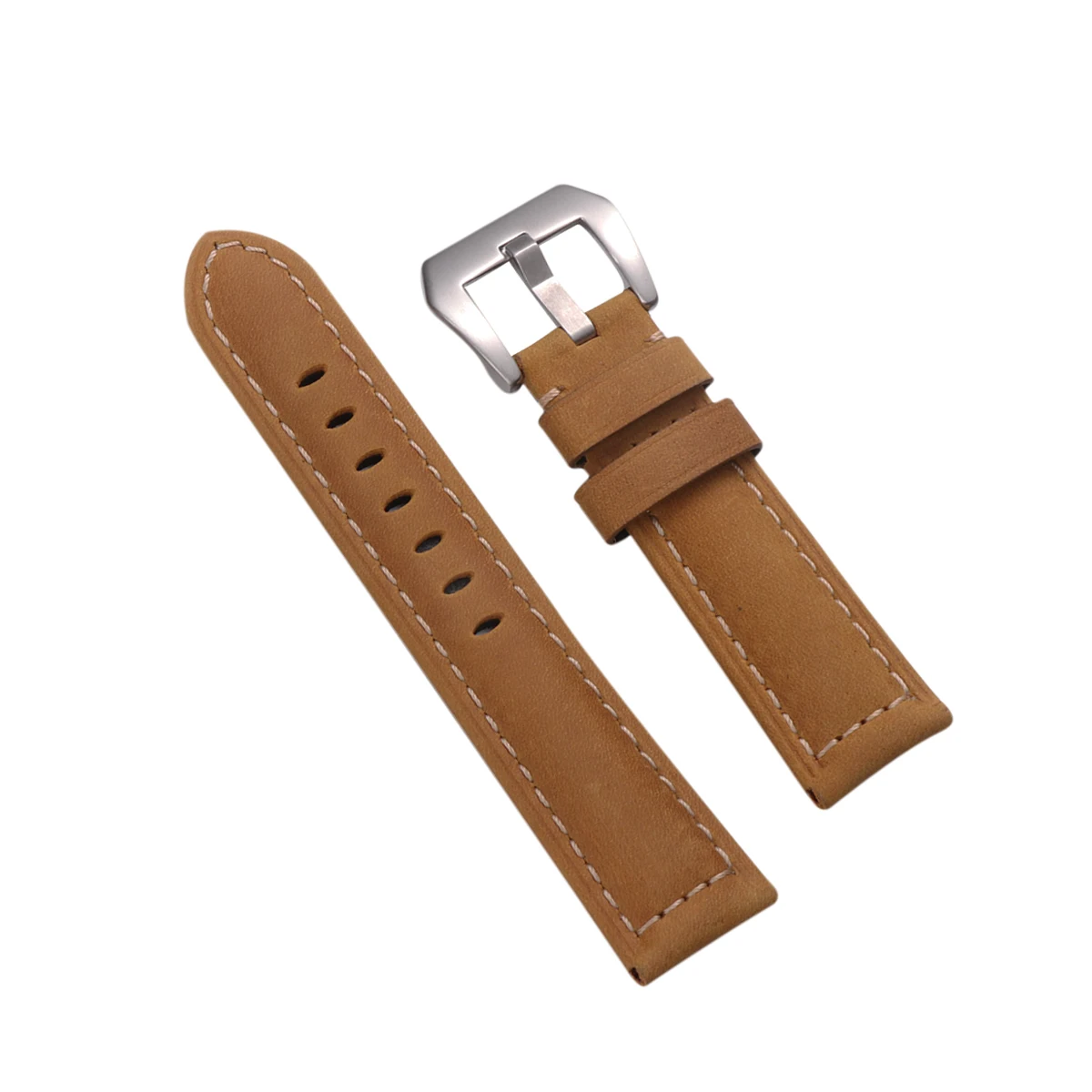 

Watch Bands Strap Retro Watchband Sports Vintage Replacement Universal Large Dial Brown Miss