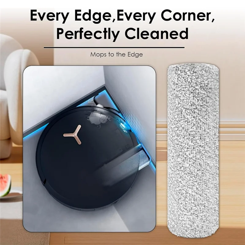 【Berserk】لـ ECOVACS DEEBOT X8 PRO Omni/ X8 Omni جهاز آلي لتنظيف الأتربة فرشاة جانبية رئيسية مجموعة ملحقات فلتر Hepa