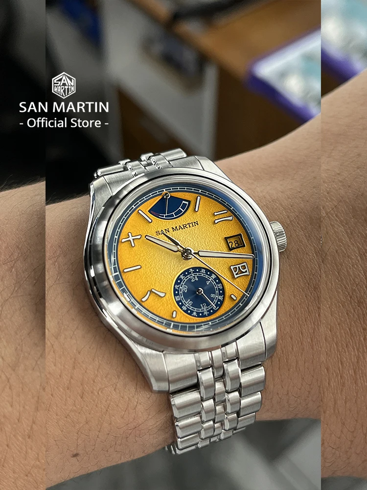 San Martin 39mm Miyota 9132 Automatic Watch