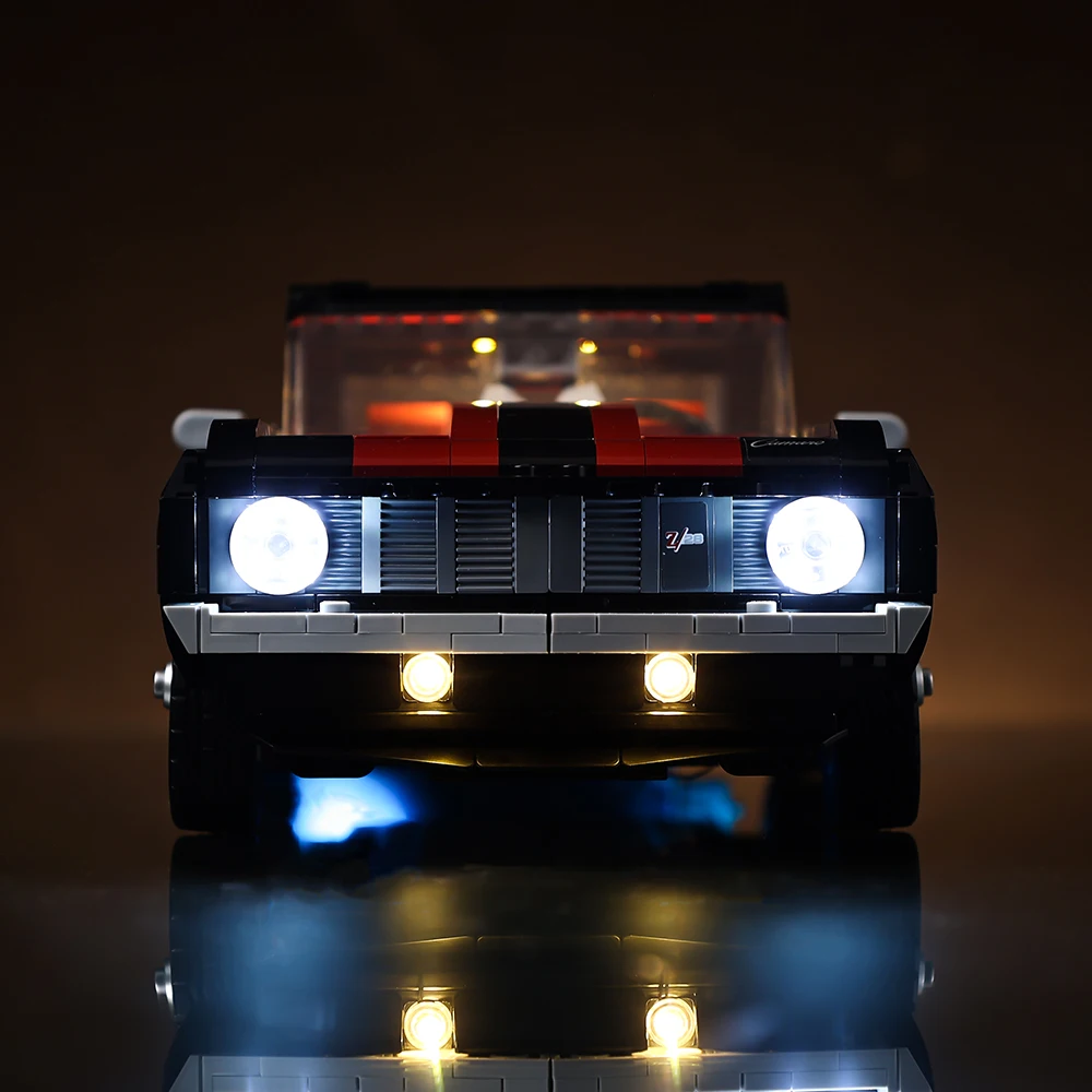 LED Light  Kit For 10304 Chevroleted Camaro Z28 DIY Toys Set Not Included Building Blocks Only Lighting Kit