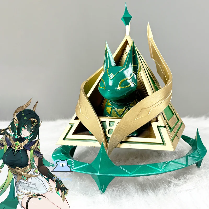 

Game Genshin Impact Nefer Cosplay Prop Nefer Exclusive Implement Prop Nepereu Hand Props For Hallowmas Party Decoration Adult