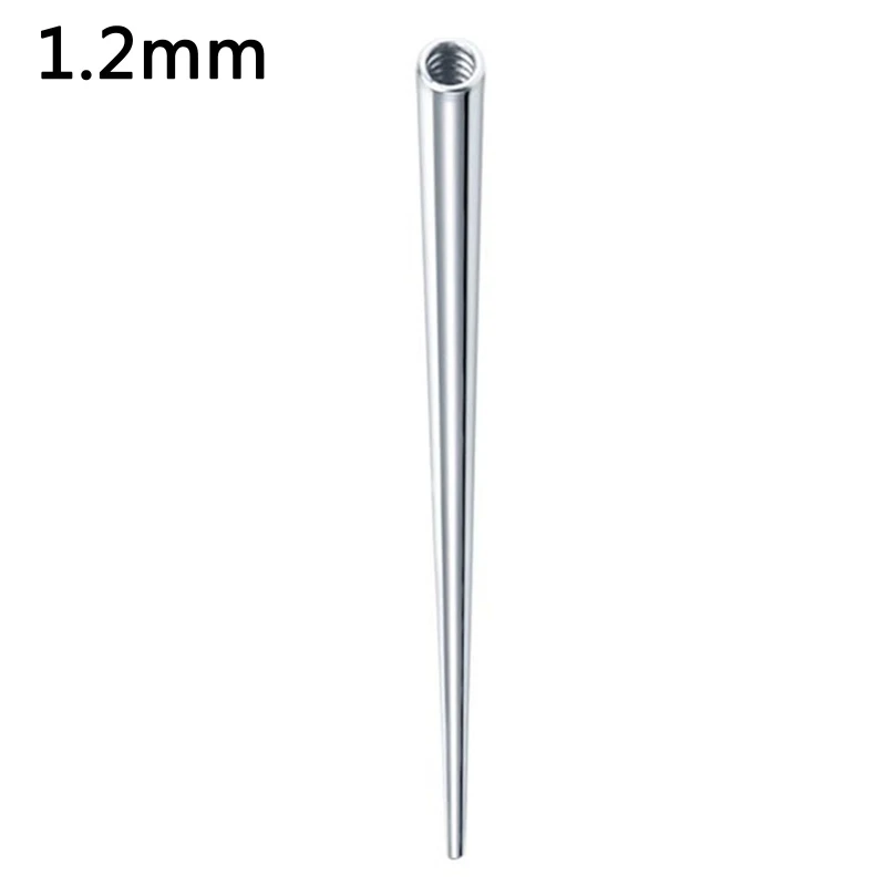 Stainless Steel Perforation Auxiliary Guide Rod Internal and External Thread Rod Puncture Tattoo Belly Button Nail Rod