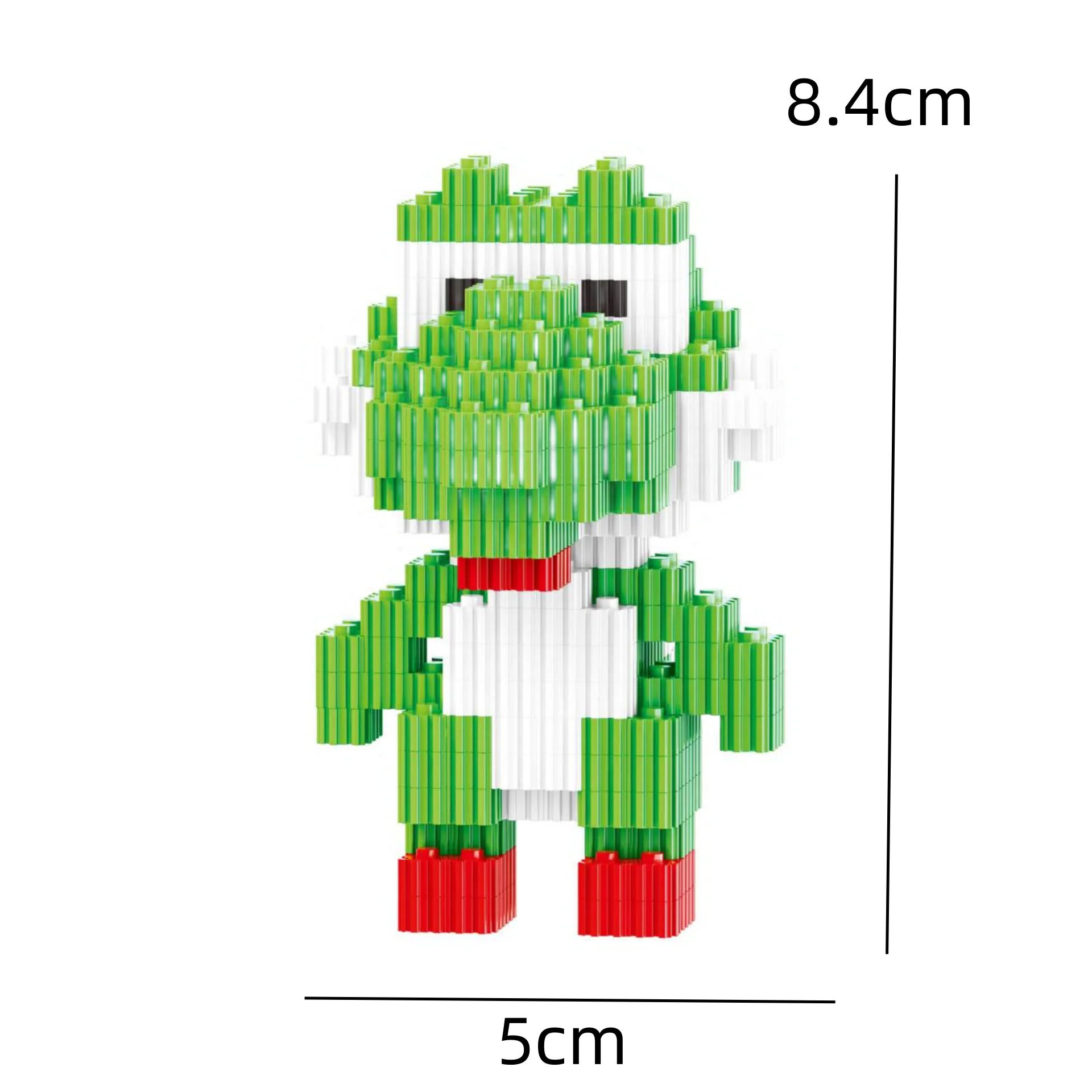 building blocks  particle cartoon kawai desktop ornaments Halloween birthday gifts Christmas toys Cuddly toy Dinosaur Puzzle