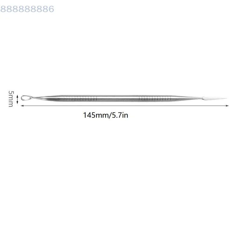 المهنية فائقة غرامة خلية بثرة الرؤوس السوداء الرؤوس البيضاء كليب أداة لصالونات التجميل حب الشباب الدهون الجسيمات إزالة إبرة الجمال أداة