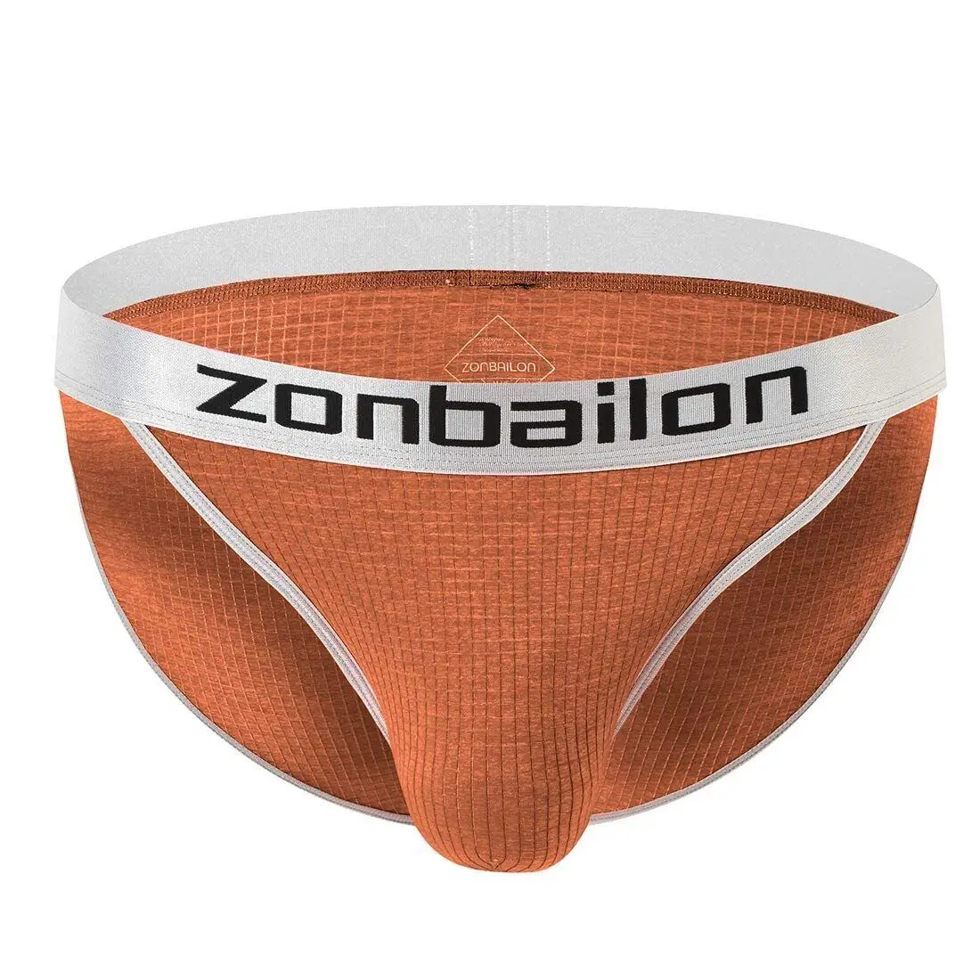 Jinshi Mens Briefs with Bulge Pouch Sexy Bikini Men's Underwear U Convex Design Breathbale Briefs