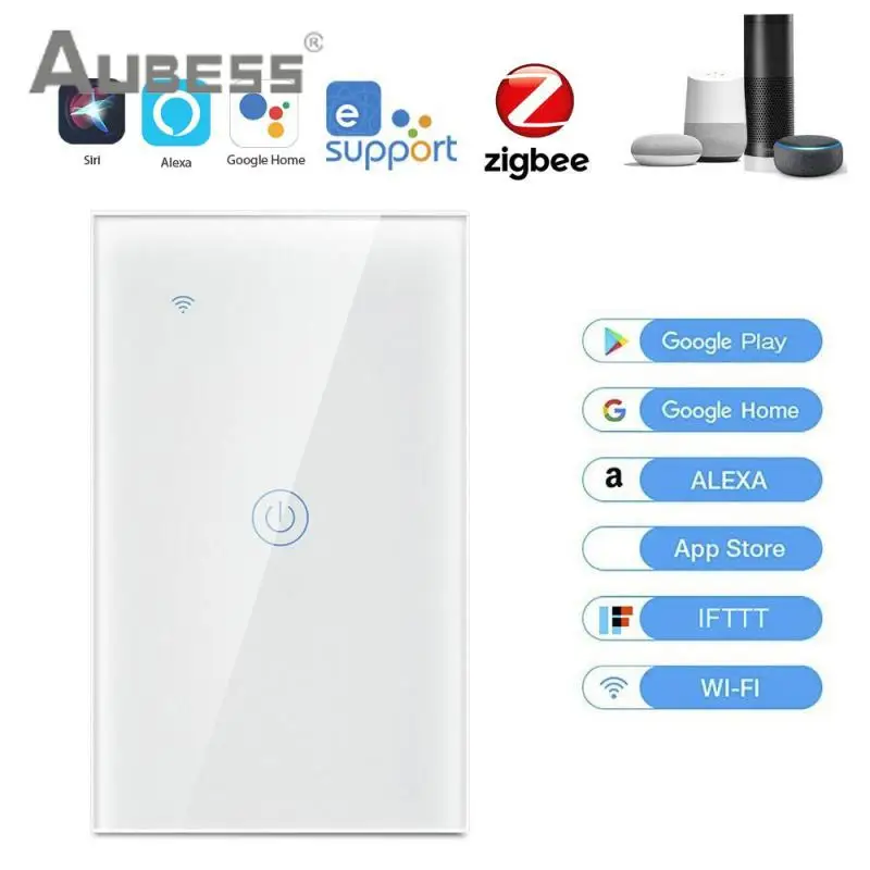 스마트 터치 스위치 장비 공유 스마트 터치 스위치 앱 리모컨, 50Hz, 60Hz, 1 PCs, 2 PCs, 3PCs