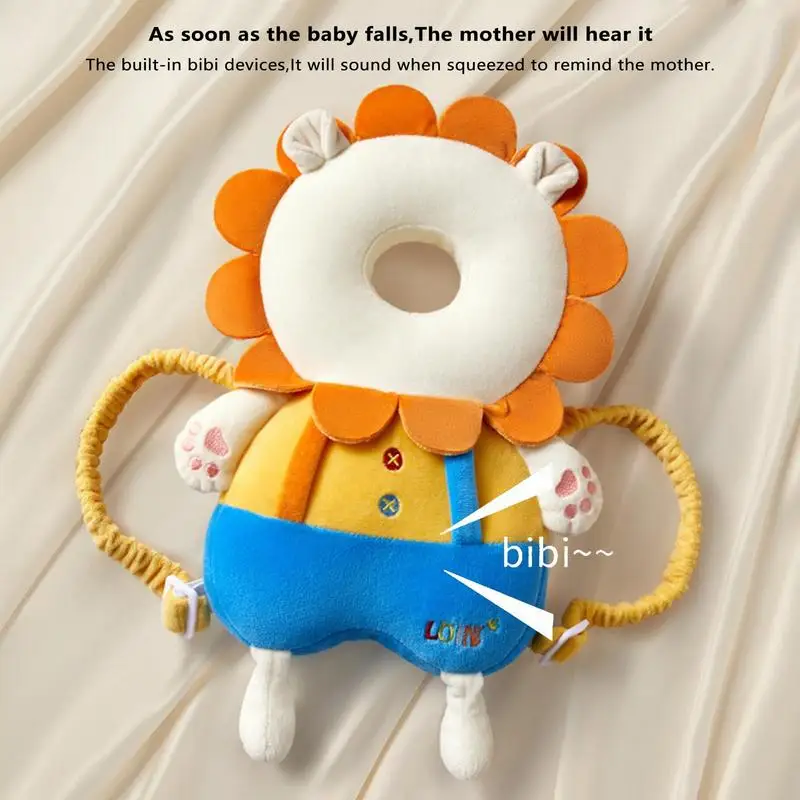 Protezione per la testa del bambino zaino di sicurezza Pad protezione anticaduta cuscino per la testa protezione per la testa del bambino Cartoon Baby Head Protector Back