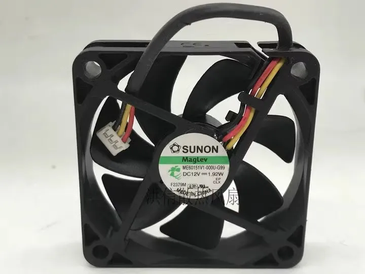 Free shipping original 6015 ME60151V1-000U-G99 12V 1.92W 6CM3 cable fan