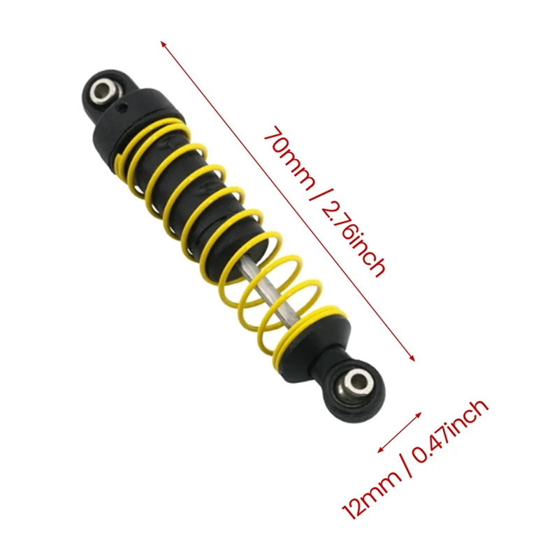 AS96-Oil Shock Absorber Damper RC Car Upgrade Parts Accessories For SCY 16101 16102 MJX 16207 WPL C14 C24 MN D90 MN99S SY1201