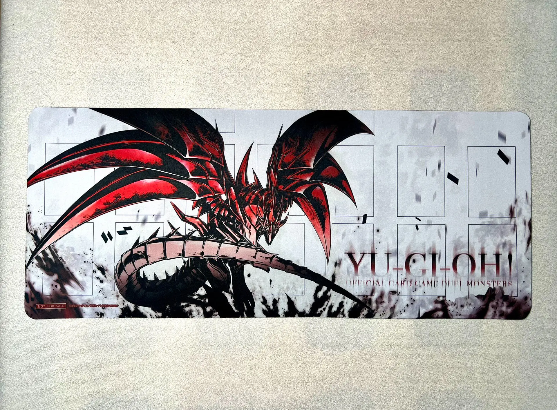 Yugioh Red-Eyes Darkness Metal Dragon Playmat Yu-Gi-Oh! TCG Trading Card Games Mat Duel Disk Rubber Desk Mat Gaming Mouse Pad