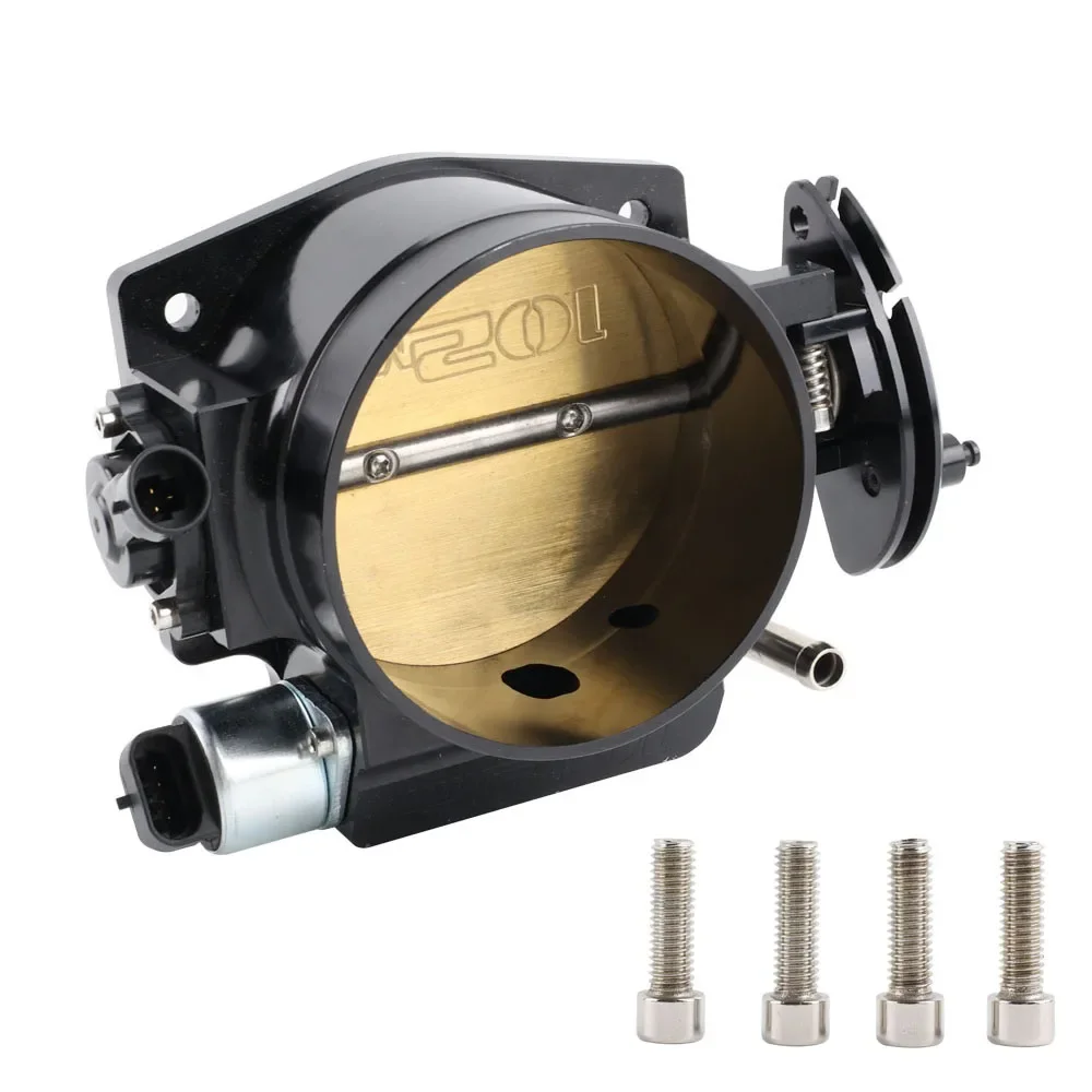 Throttle Body For LS1 LS2 LS3 LS6 LSX High Flow Billet Aluminum 102mm Intake Manifold with TSP Sensor IAC Valve
