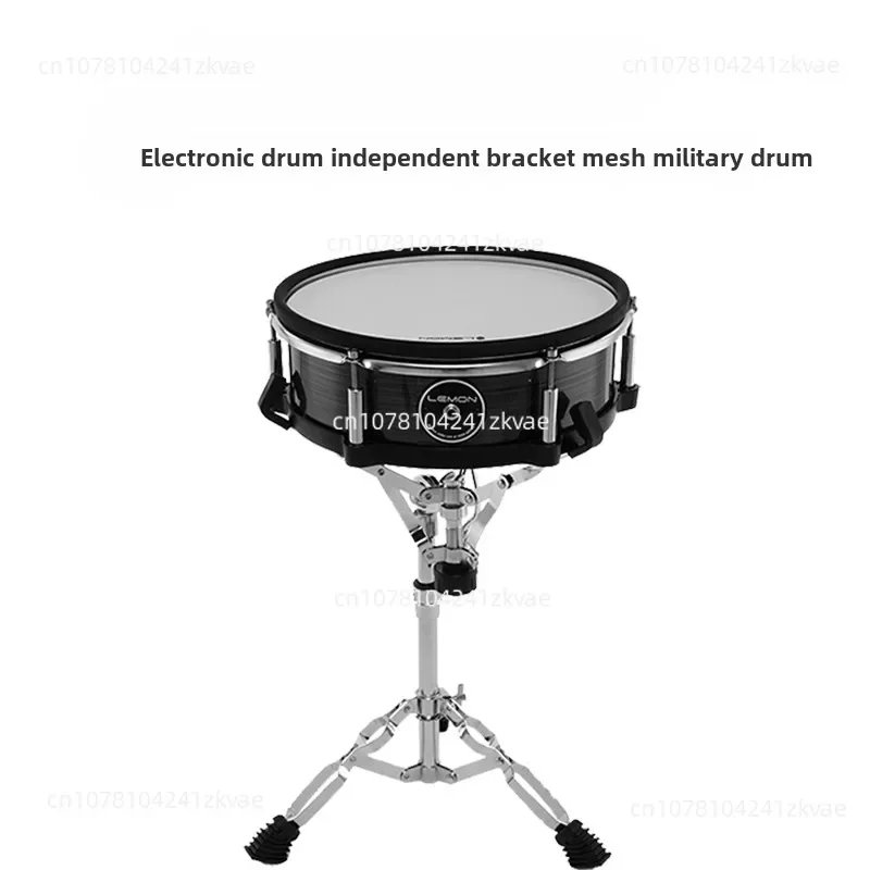 12-inch independent snare drum trigger electronic drum mesh wood cavity snare drum with bracket