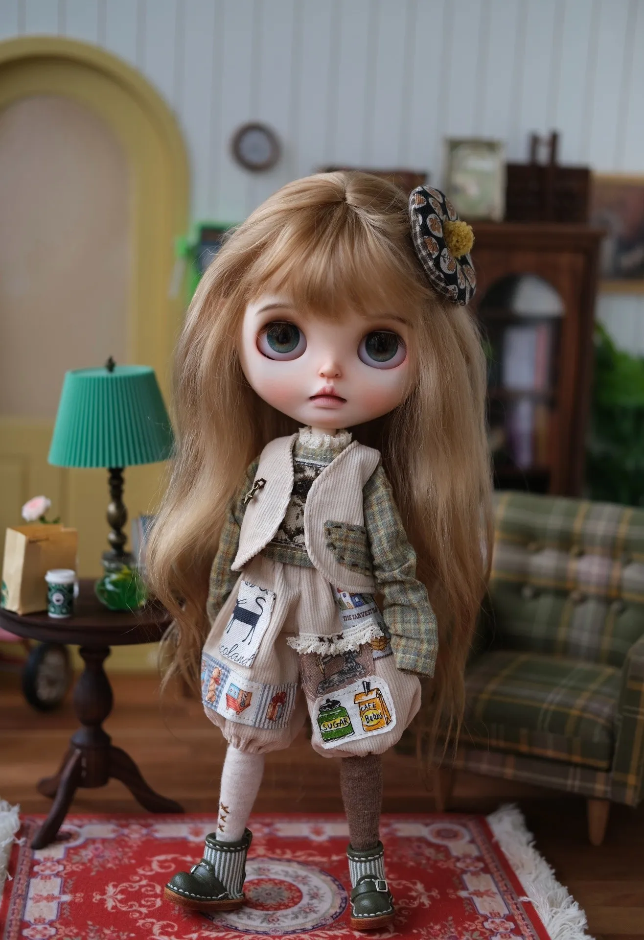 Customized Blyth doll  by hand  Selling nude doll  (not clothes and shoes )