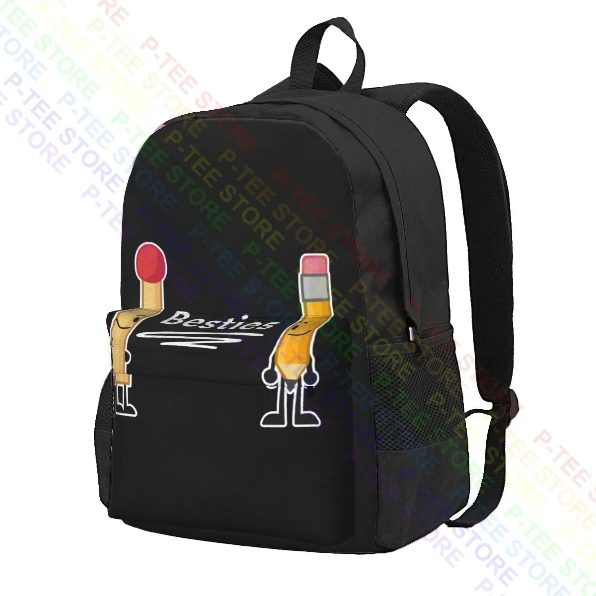 Bfdi Battle For Dream Island Match Pencil Ss Large Capacity Backpack Bookbag New Style Shopping Bag Riding Backpack