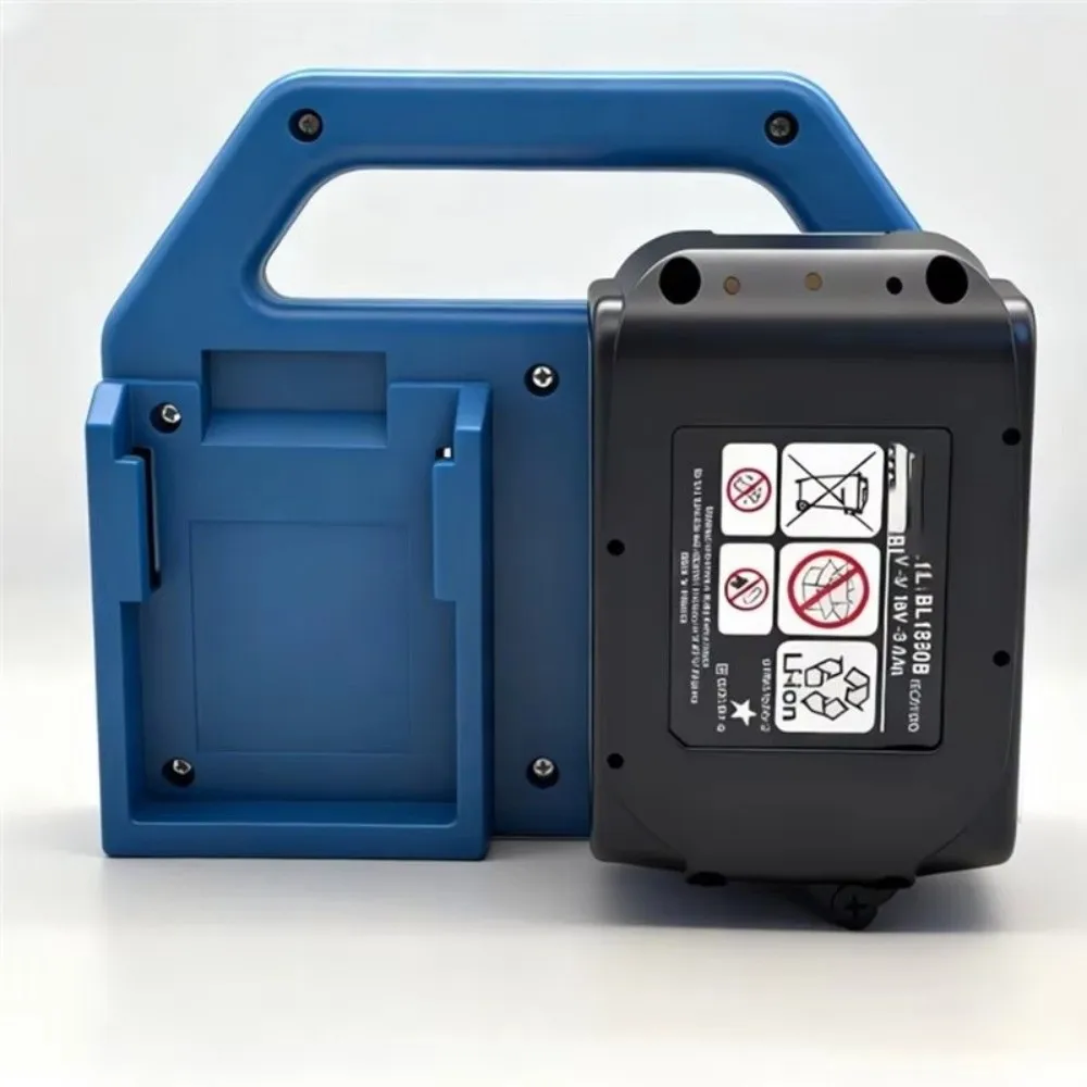 

Portable Lithium Battery Storage Rack Handheld Storage Basket Battery Portable Stand Battery Base Bracket for Makita 18V Battery