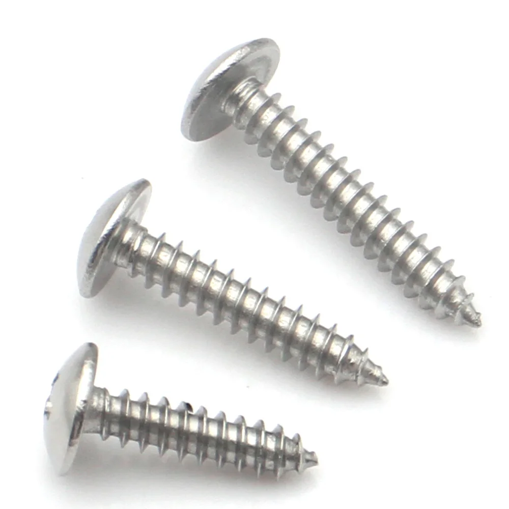 20/55 stks M3 M4 M5 M6 304 Rvs Phillips Verzonken Truss Hoofd zelftappende Cross Paddestoel Hoofd Hout Schroeven lengte: 6-40mm