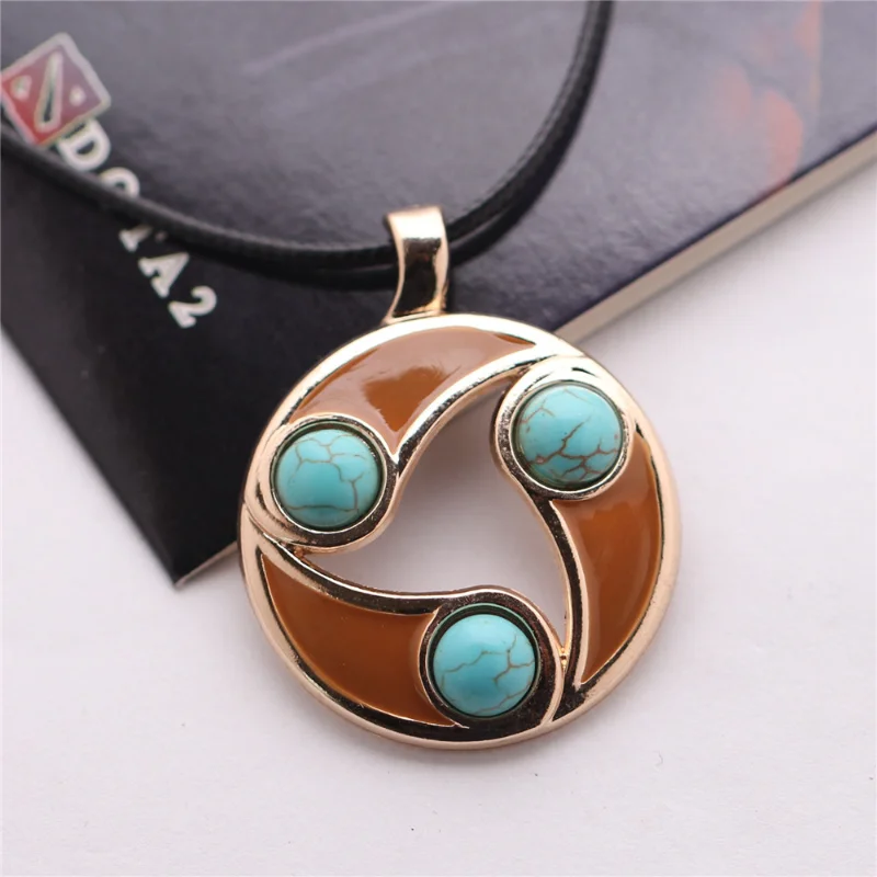 Popular Game Accessories Dodge Amulet Necklace New Necklace Keychain Cosplay Costumes DIY Props Cool Comic Exhibition Gifts