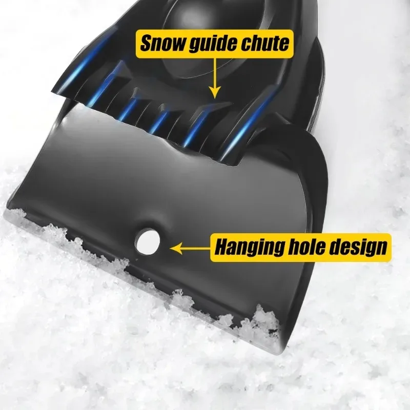 Car Windshield Snow Shovel Winter Cars Window and Door Removes Snow and Frost Cleaning Scraper Tool Auto Cleaning Accessories