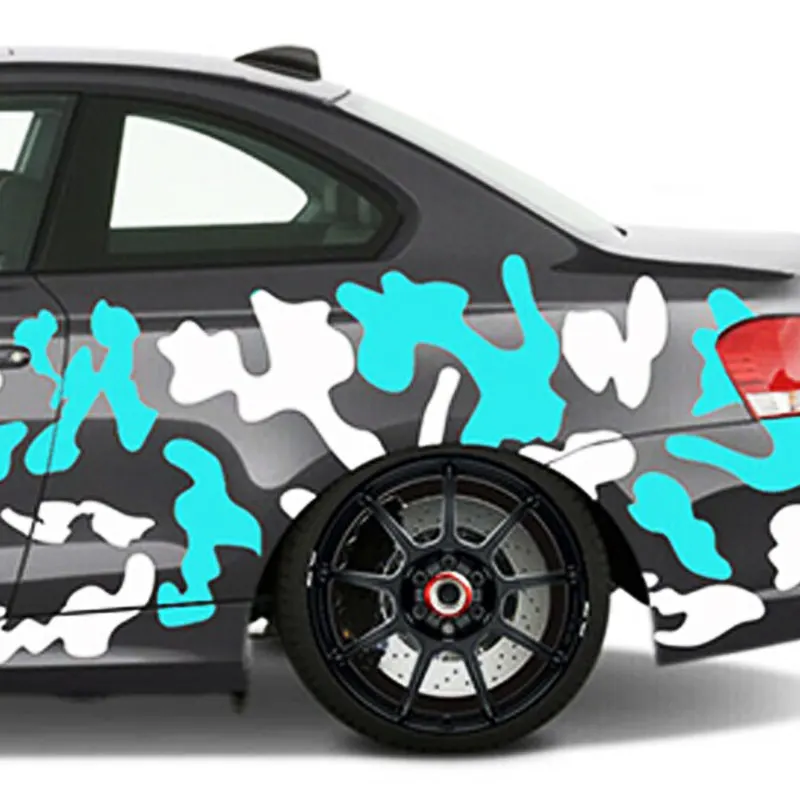 Universal Car Sticker For Camouflage Stickers Decoration Side kit  Adjust Molding Waterproof Vinyl Decals External Accessories