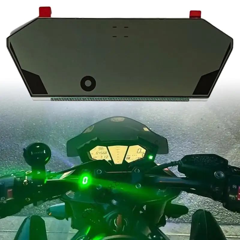 Direct Fit LCD Dashboard Display Weather Resistant LCD Panel 158Mm for Motorbike Z800 ZR800A Ensuring Easy Installation