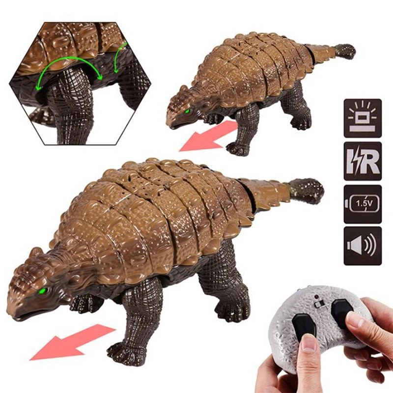 Symulacja pilot dinozaur Ankylosaurus kreatywny zwierząt nowość Puzzle Model prehistoryczne Model zwierzęcia chłopiec zabawki na prezenty dla dzieci