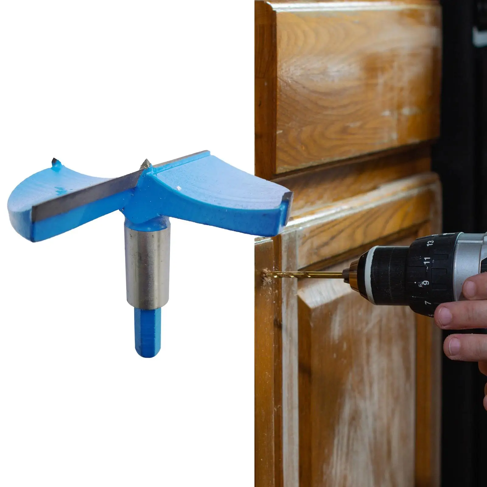 

100mm Wood Auger Opener Hexagon Shank Professional ,Total Length 80mm/3.15" Metal Replaces Premium
