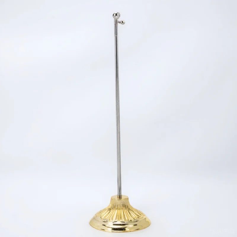 

Wear-Resistant Flag Holder Compact Flag Pole Base for Desktop Decoration Party Game Accessory Office Accessory