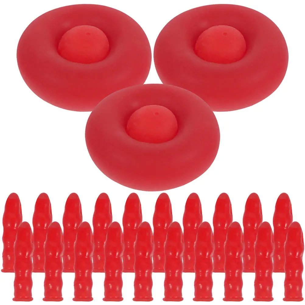 

30 шт. эластичных резиновых колпачков для герметика, полезные гибкие заглушки для тюбиков с герметиком, защитные колпачки для герметика