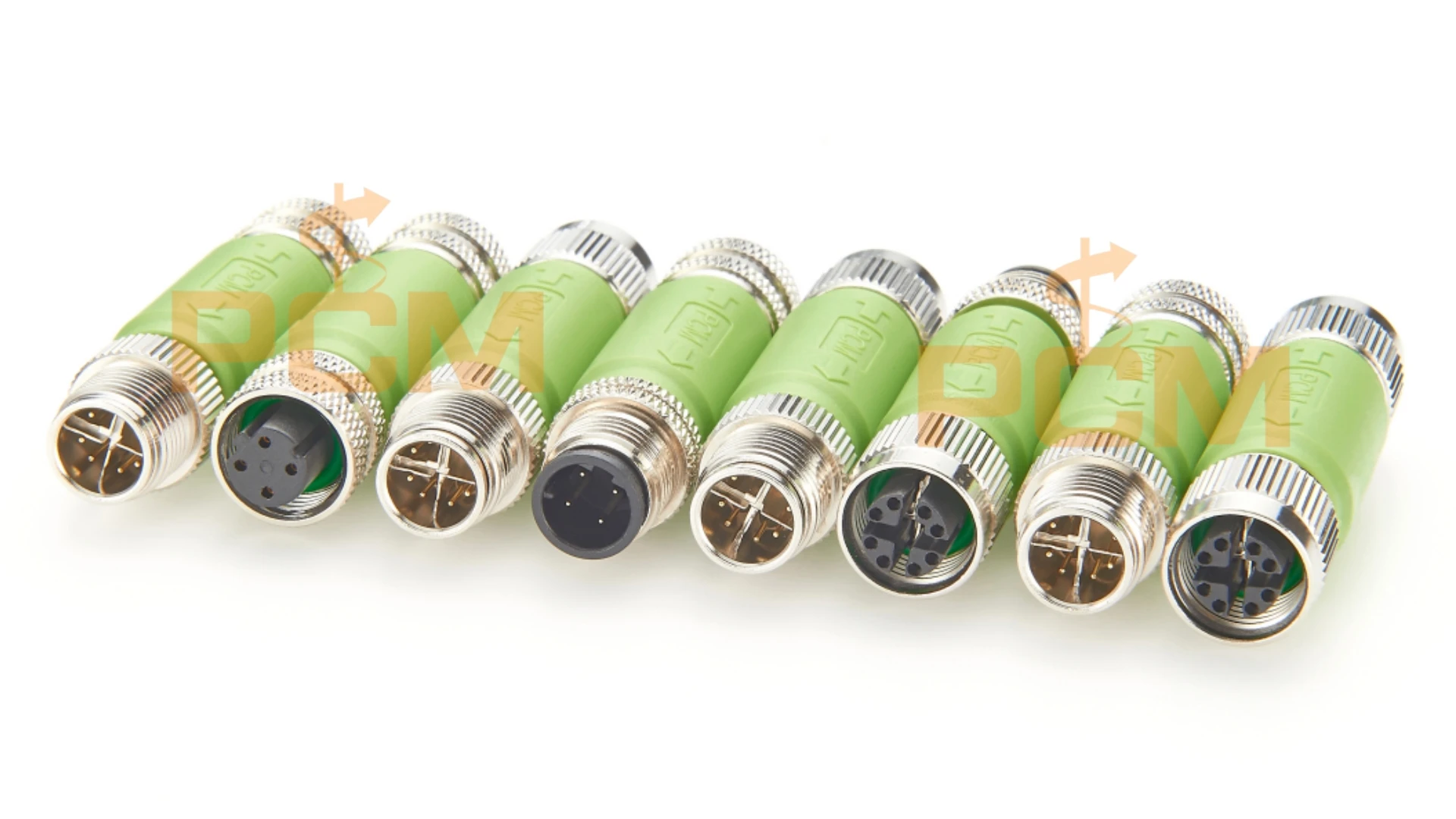 M12 X-kodierter 8-Pin-Stecker, Buchse-zu-Buchse-Adapter, Hochgeschwindigkeits-Gigabit-Ethernet-Koppler für industrielle Netzwerksystemkameras – Detail 2