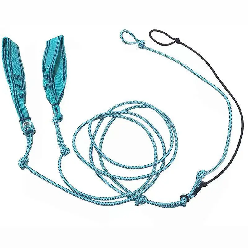 1Pcs Muscle Training Sport Stretches Rope For Yoga Dance Gymnastics Spiral Stretch Strap Yoga Stretching Strap