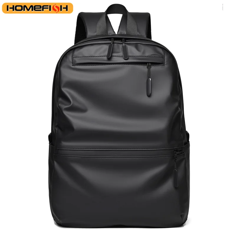 HOMEFISH New fashionable large-capacity backpack for laptops, manufacturer, medium size wholesale black gray blue