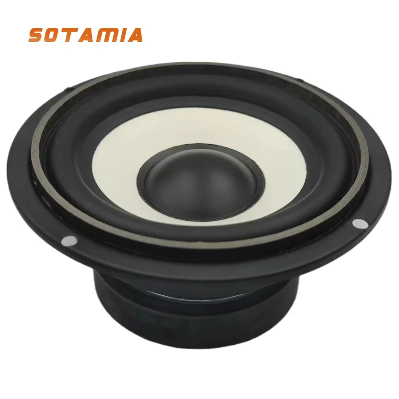 

SOTAMIA 1Pcs 4 Inch Midrange Woofer Speaker 4 Ohm 30W Audio Speaker Bass Music Sound Home Theater HIFI Loudspeaker Bookshelf