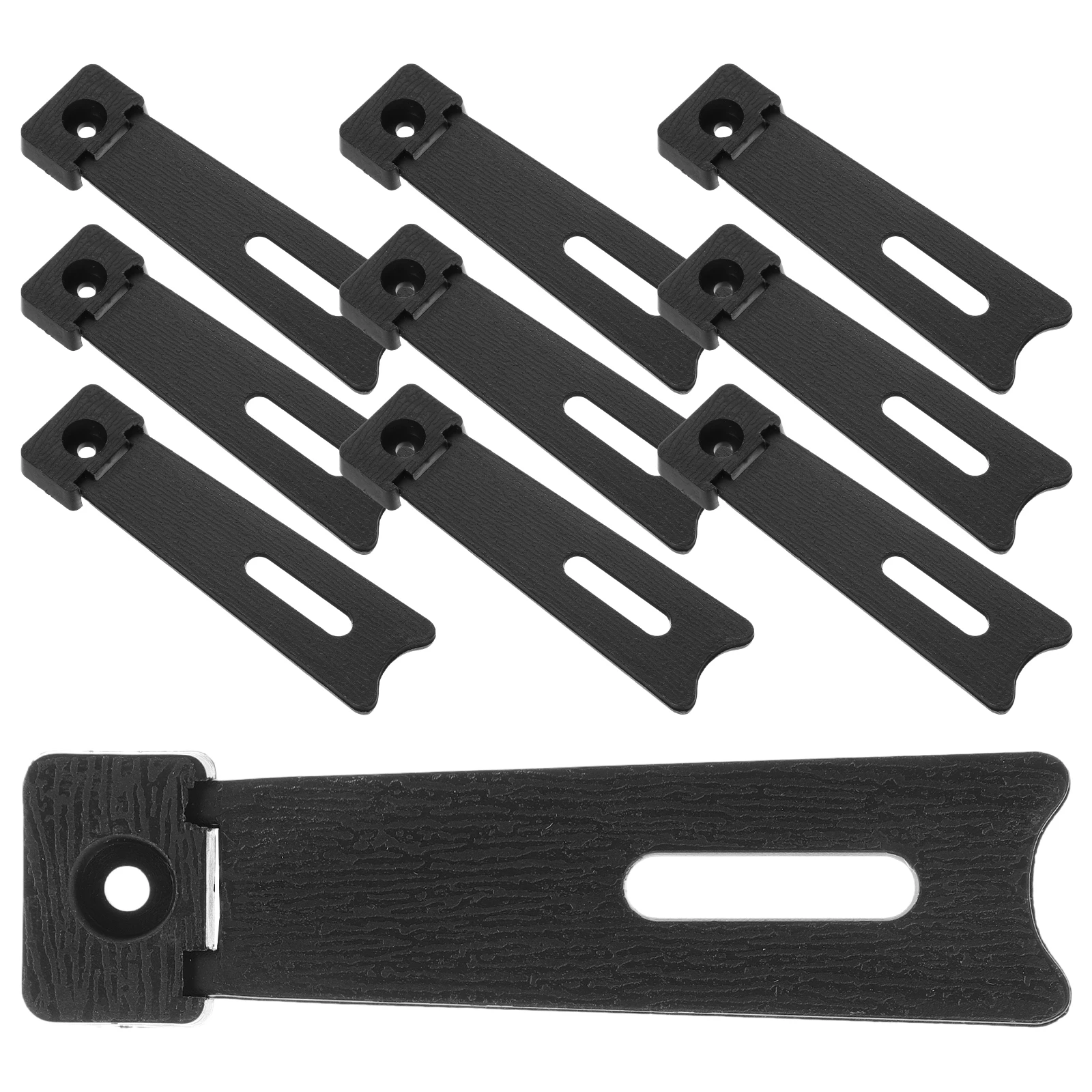 

10pcs Photo Frame Support Easel Back Sturdy Selfadhesive Stand Display Magnetic Plastic Supplies Versatile Durable Construction