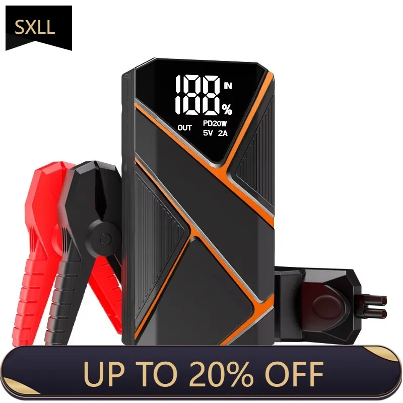 

SXLL Car Jump Starter 12000mAh 2000A 12v Boost Starter Portable Car Battery Jump Starter