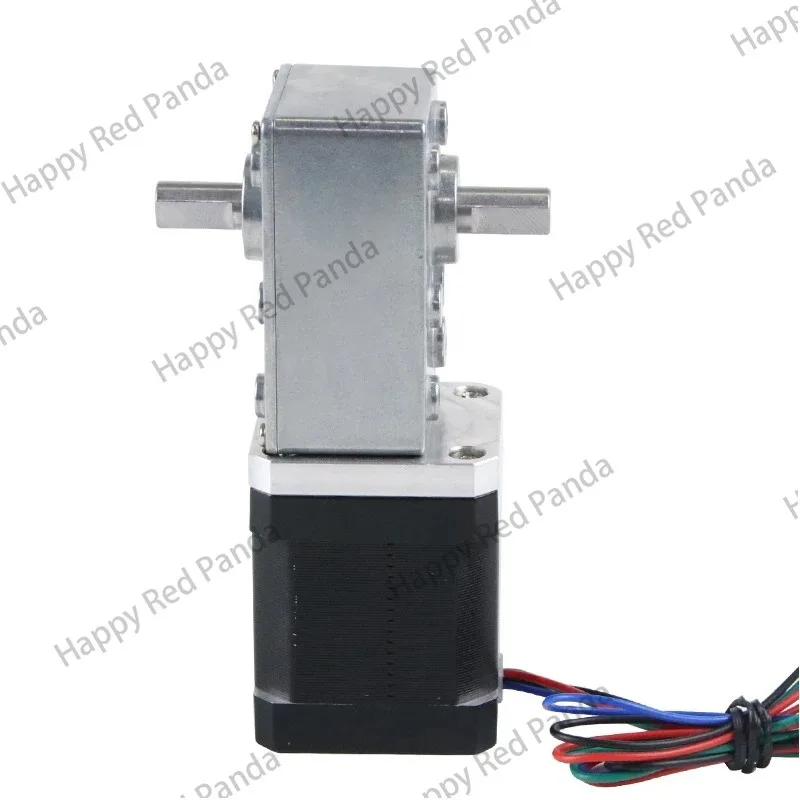 42mm Stepper Motor Extruder Gear Nema17 Stepper Motor Ratio 17,31,50 Worm Gearbox for CNC milling machine