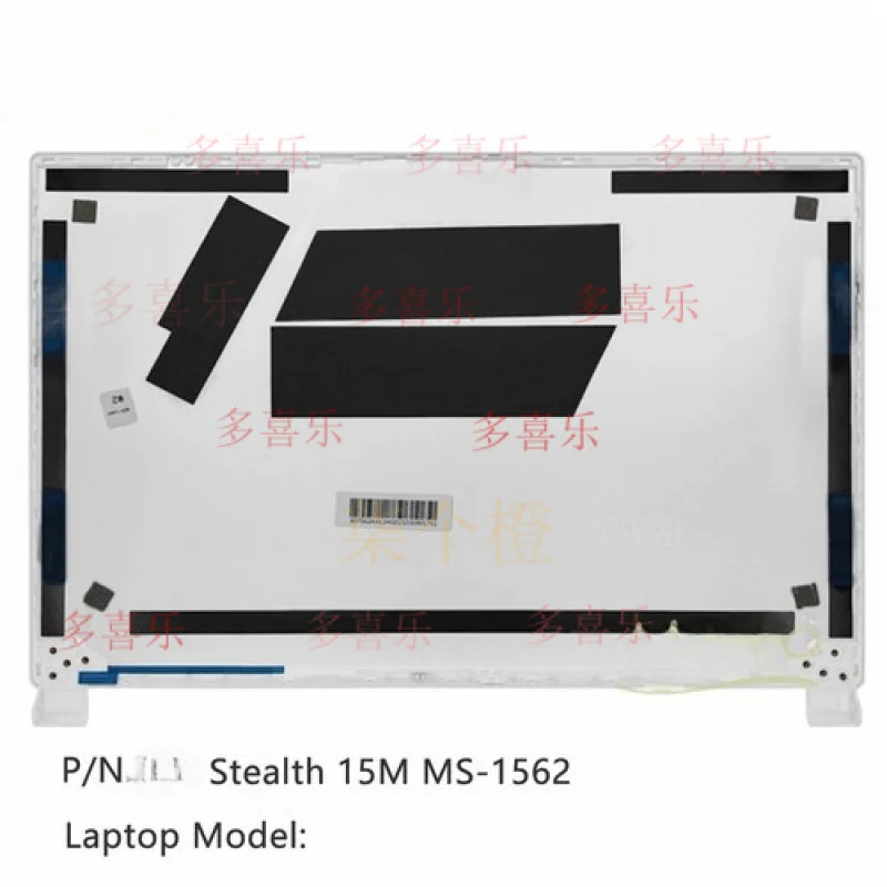 

ZMZM Новый для MSI Stealth 15M MS-1562 ЖК-задняя крышка верхняя крышка задняя крышка корпус белый