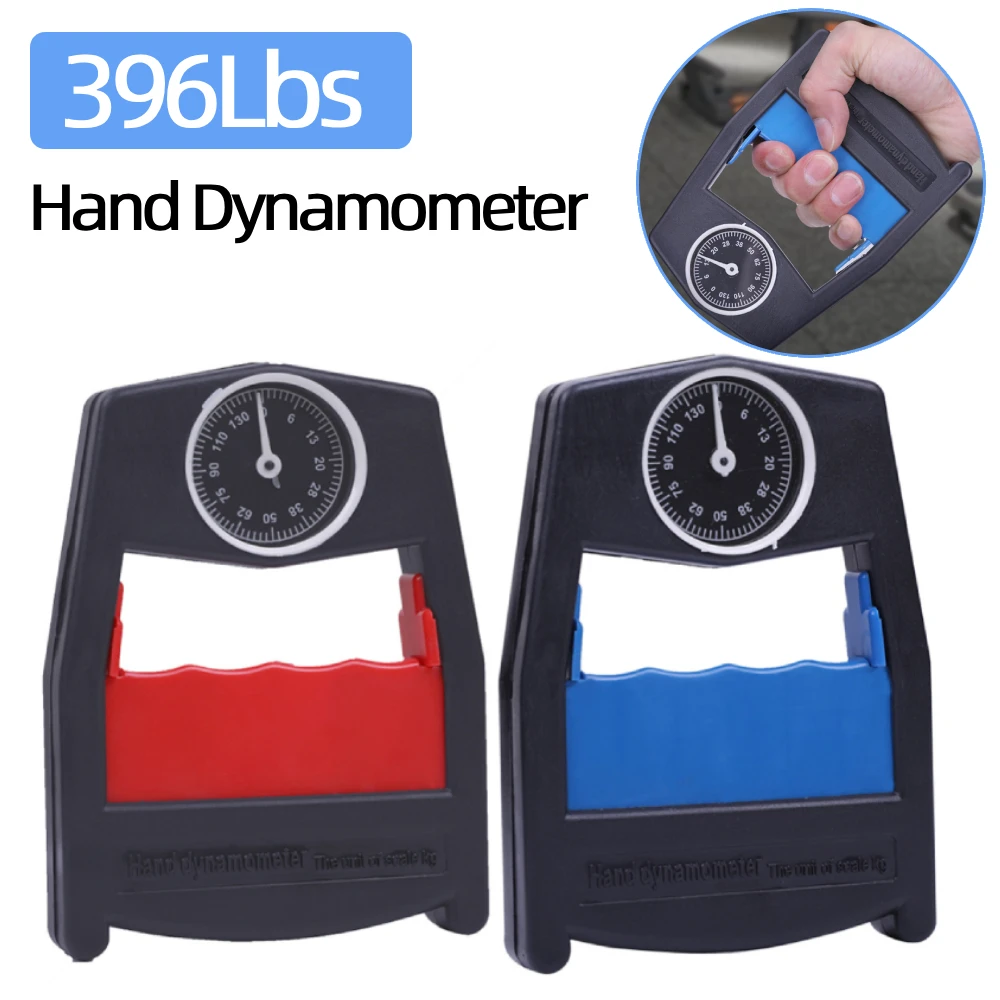 

396Lbs/180Kg Digital Hand Dynamometer Grip Grip Strength Tester with LCD Screen for Forearm Training Finger Power Weightlifting