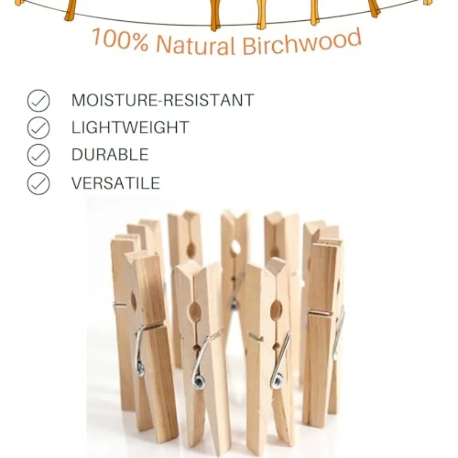 Prendedores de roupas de madeira pintural, prendedores de roupas de madeira forte, resistentes ao ar livre, para pendurar roupas, arte, artesanato, foto displa