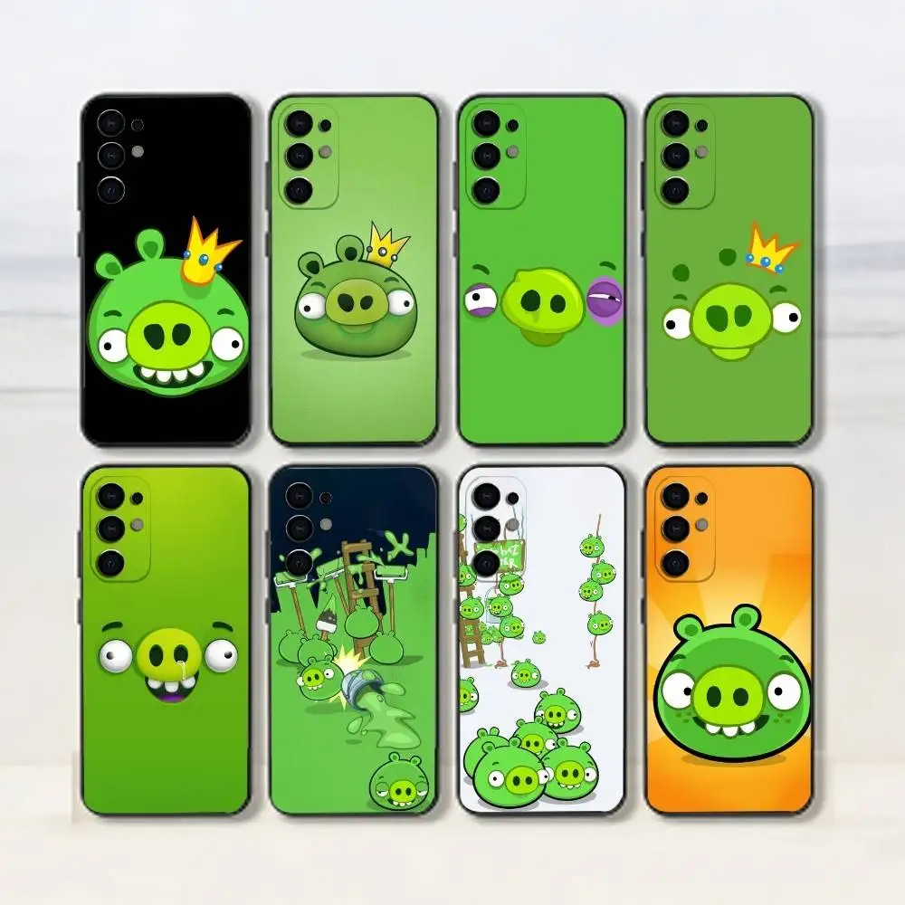 Ross-King Pig-Mechanic Pig-Foreman Pig-Chef Pig- Phone Case For Samsung S25,S24,S21,S22,S23,S30,Ultra,S20,Plus,Fe,Soft Silicon