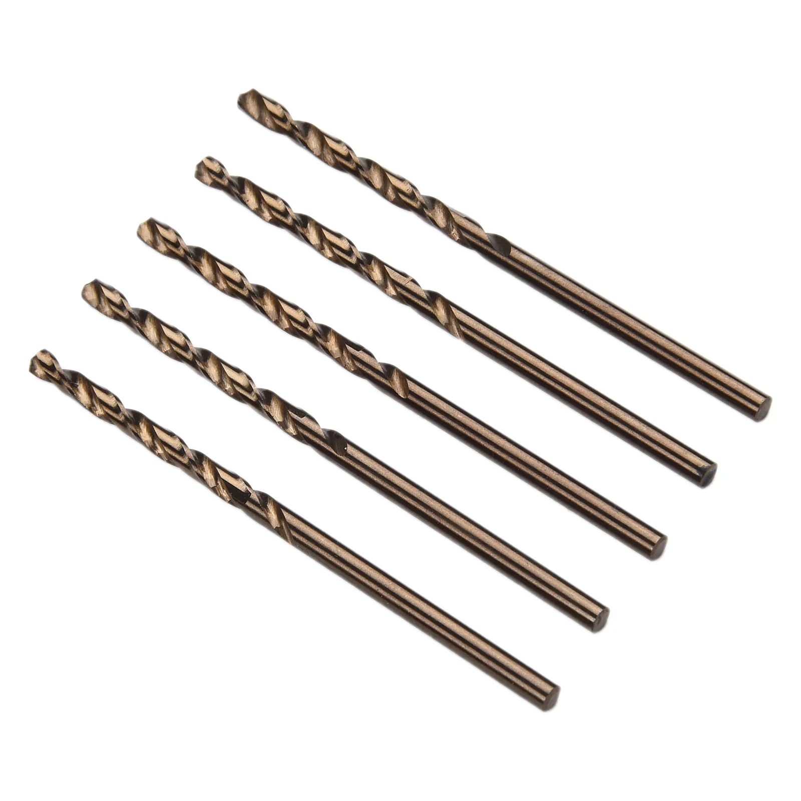 5pcs HSS M35 Cobalt Drill Bit For Stainless Steel Metal Wood Holes Drilling Woodworking Tools 1mm/1.5mm/2mm/2.5mm 3mm/3.5mm/4mm