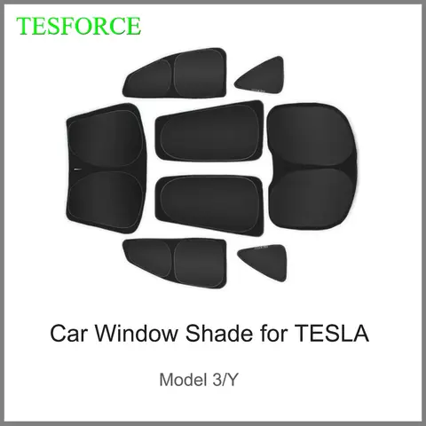 Tesla Model 3 Y 2017-2025 용 자동차 차양 앞 유리 차양 커버 보호대 전면 창 개인 정보 보호 블라인드 쉐이딩 어린이